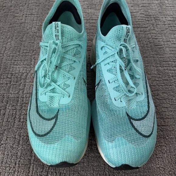 Nike Air Zoom Alphafly Next% Sneakers - Hyper Turquoise - Size 12 - Picture 4 of 6